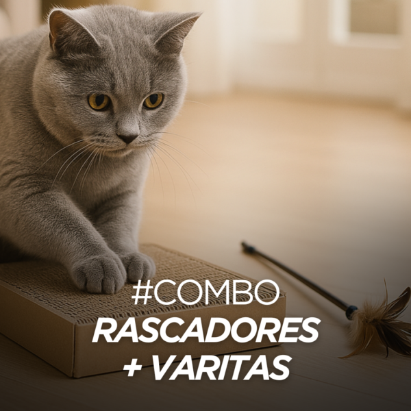 Combo rascadores + varitas