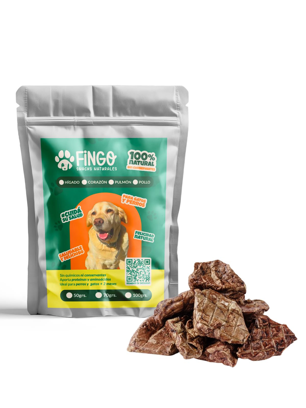 BOCADITOS DESHIDRATADOS FINGO SNACK